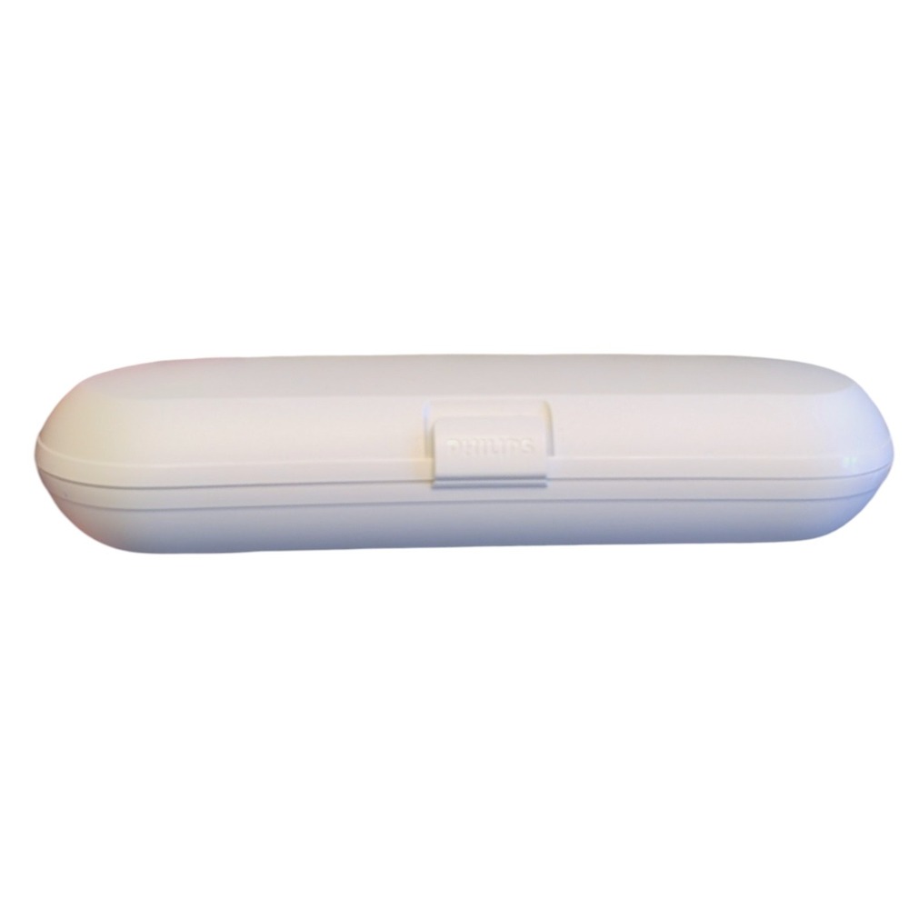 Philips Sonicare Electric Toothbrush Travel Case White Hard Shell ONLY OEM